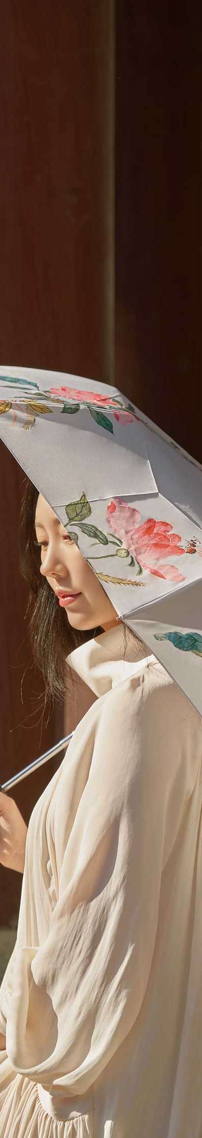 Baek Eun Bae Hwa Jeop Do 3-Fold Automatic Umbrella_Sky Blue