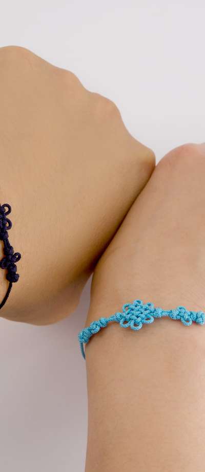 Chrysanthemum Knot Bracelet