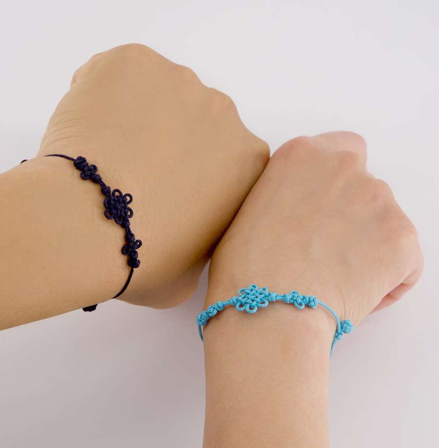 Chrysanthemum Knot Bracelet