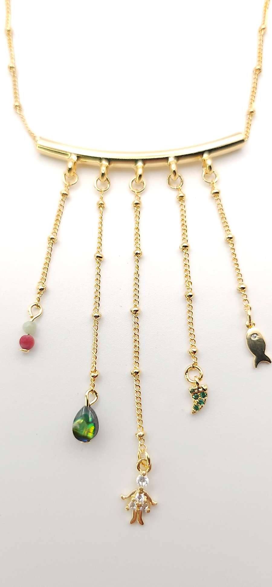 Geumgwanjong Five Blessings Melody Necklace (Gat Ornament) <2025 Muse Call for Art Selected Work>