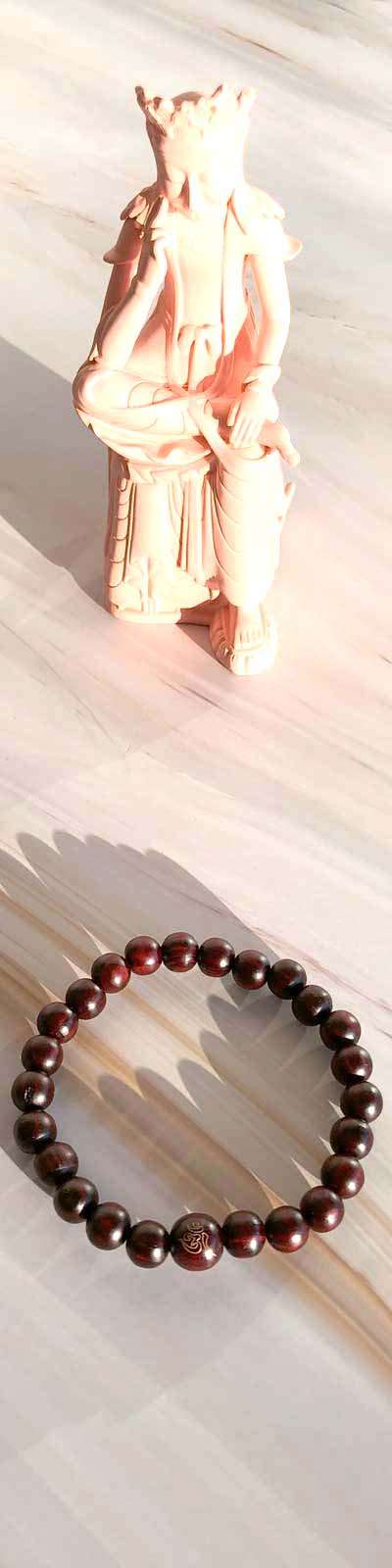 Natural Lacquer Prayer Beads (8mm) - Exhibition Collaboration Product with Joseon Buddhist Monk Craftsmen