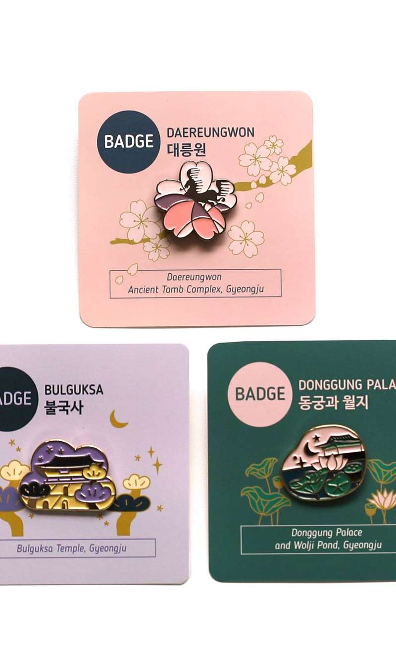 Gyeongju Metal Badge <2024 Moodz Competition Selected Work>