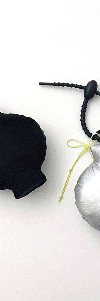 Moon Jar Keyring