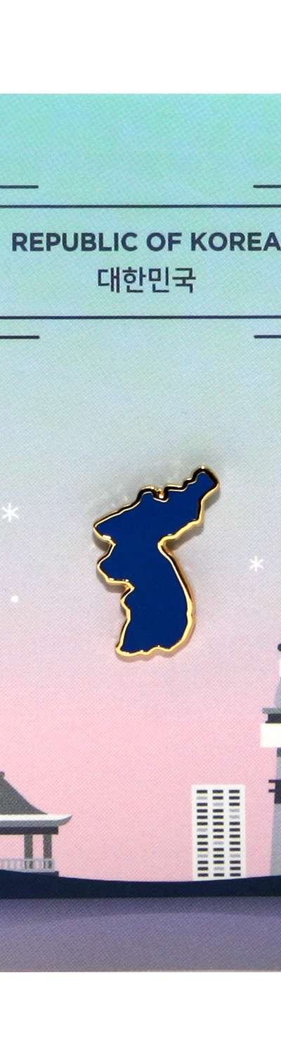 Korean Peninsula Badge