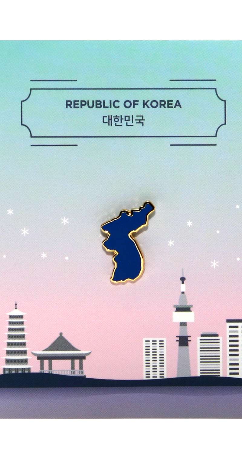 Korean Peninsula Badge