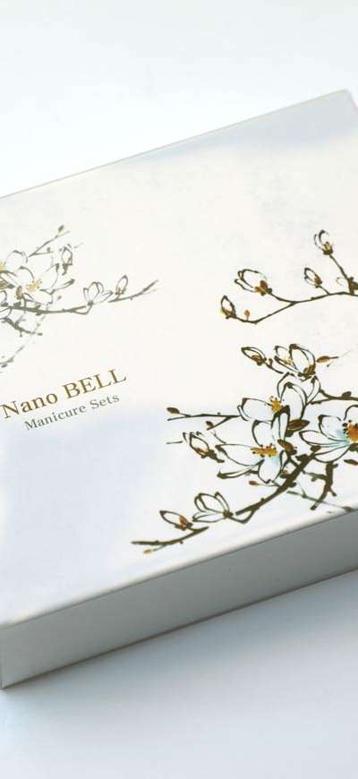 Silver Nano Nail Clipper Set (Magnolia)