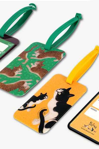 Mysterious Creatures Travel Bag Tag