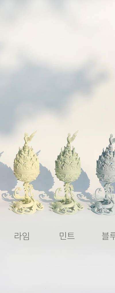 Baekje Golden Bronze Incense Burner Miniature (Single Purchase)