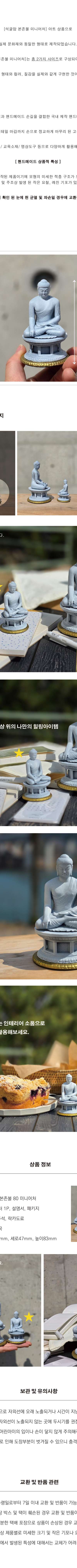Seokguram Main Buddha 1/80 Miniature – National Gyeongju Museum Special Edition