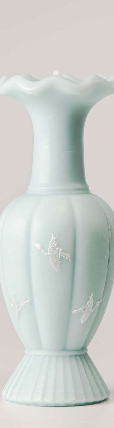 Celadon Inlay Cloud Crane Candle – Gangjin Melon-shaped Maebyeong <2024 Muse Competition Selected Work>