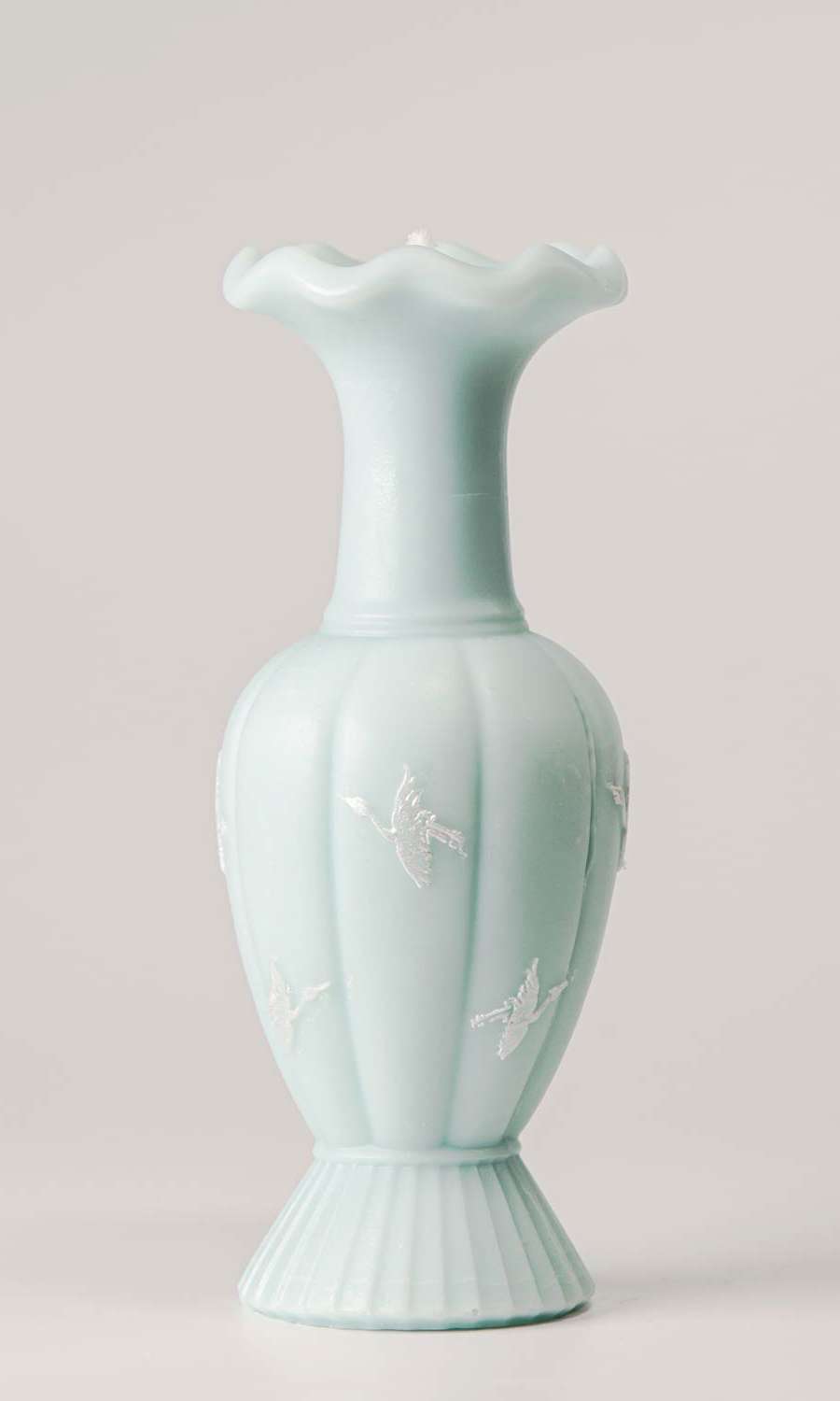 Celadon Inlay Cloud Crane Candle – Gangjin Melon-shaped Maebyeong <2024 Muse Competition Selected Work>
