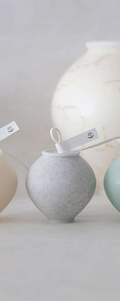 Mini Moon Jar Candle Set (3p) <2025 Moodz Collective Selected Work>