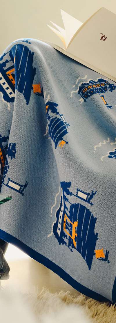 Yi Sun-sin Exhibition Twelve Ships Knit Blanket <Our Yi Sun-sin> Exhibition