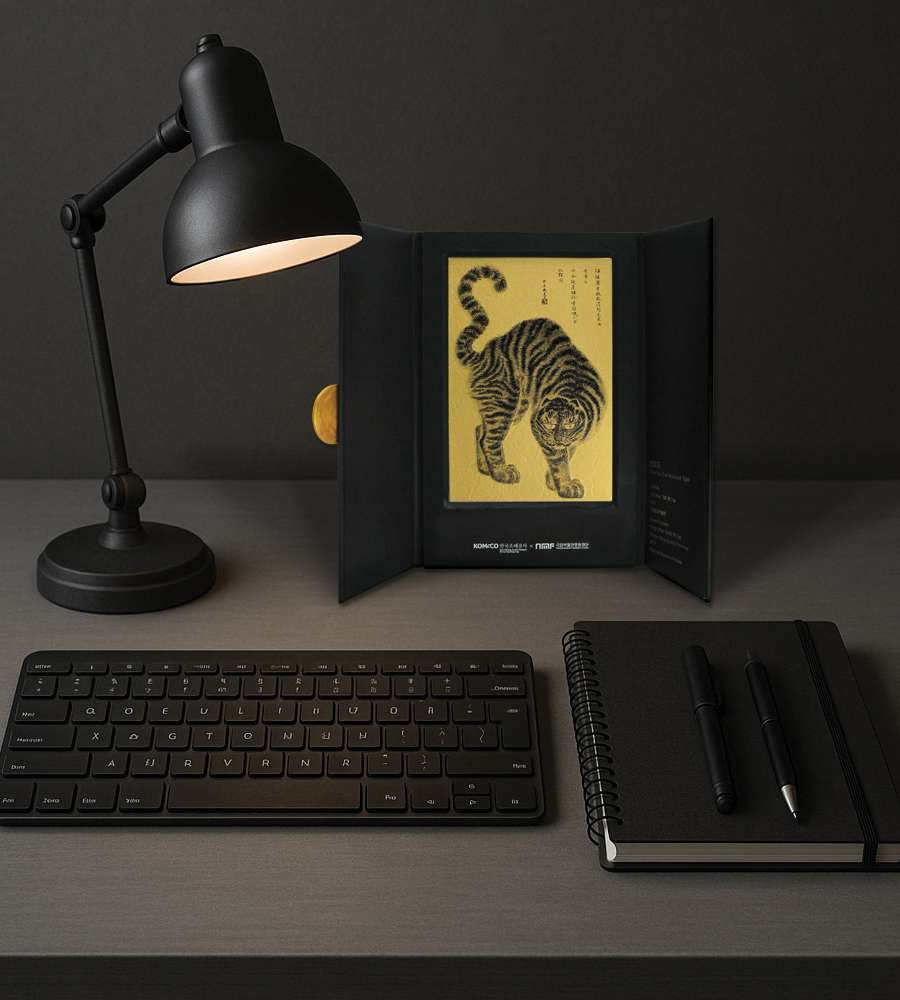 Ferocious Tiger (Maengho-do) Relief Print Small Size (Metal) - Korea Minting Official Collaboration