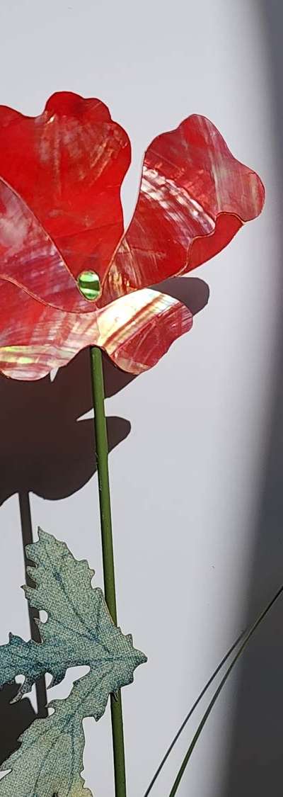 Mother-of-Pearl Flower (Poppy) - National Museum of Korea Special Exhibition "Lacquerware of East Asia"