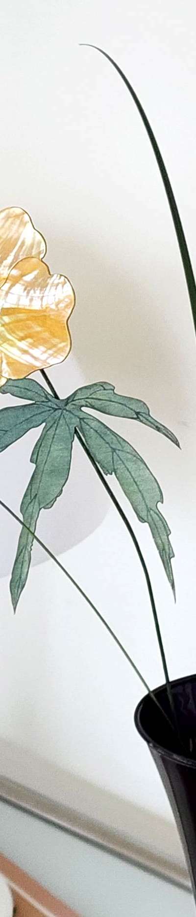 [East Asian Lacquerware] Mother-of-Pearl Flower (Forsythia) - National Museum of Korea Special Exhibition