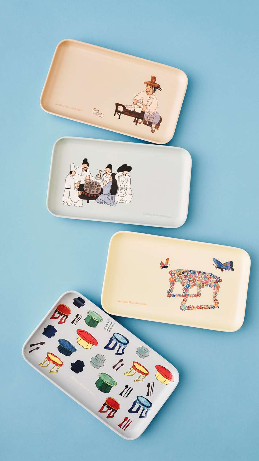 Our Table Exhibition Commemorative Tray <Our Table> Exhibition