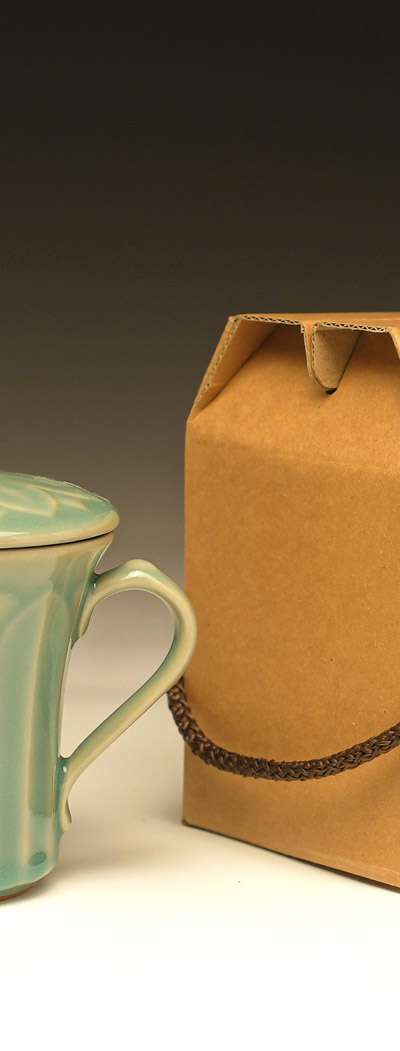 Celadon Gold Zodiac Mug - Individual Purchase