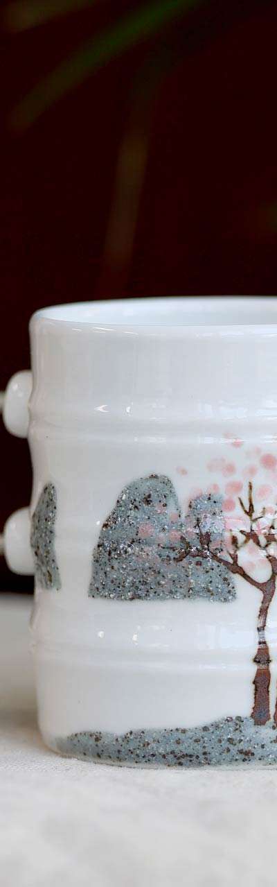 Bamboo Story (Four Seasons) Cup (Spring) <Tang-Tang Pyeong-Pyeong, The Power of Words and Pictures>