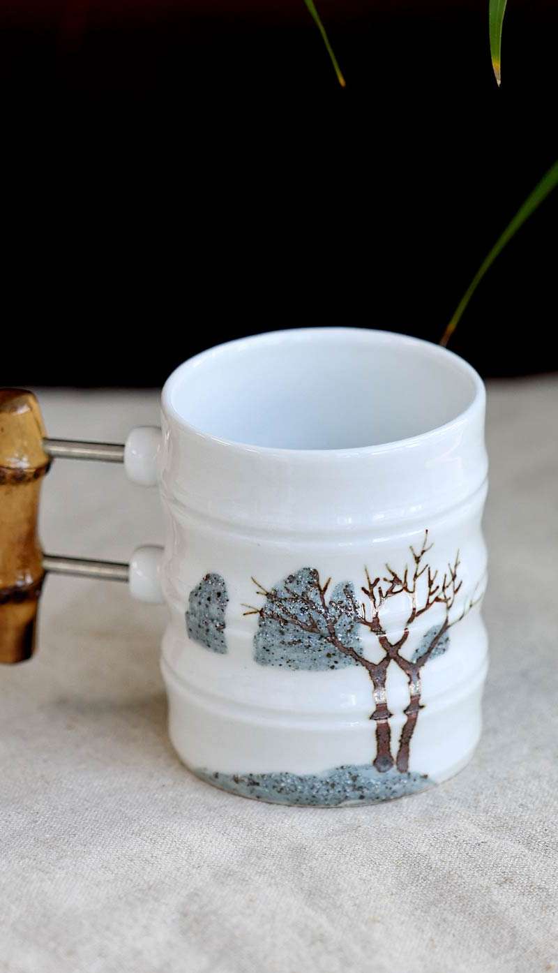 Bamboo Story (Four Seasons) Cup (Winter) <Tang Tang Pyeong Pyeong, The Power of Words and Illustration>