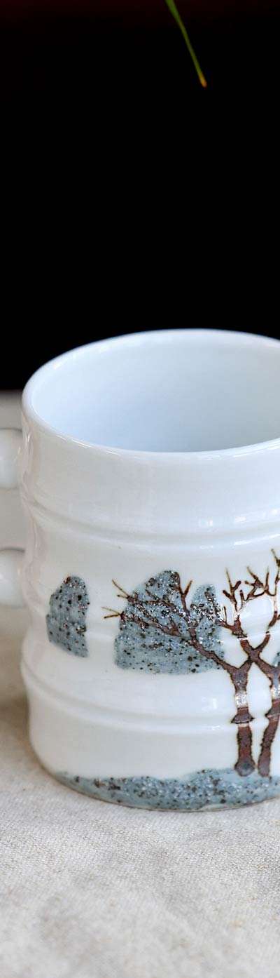 Bamboo Story (Four Seasons) Cup (Winter) <Tang Tang Pyeong Pyeong, The Power of Words and Illustration>
