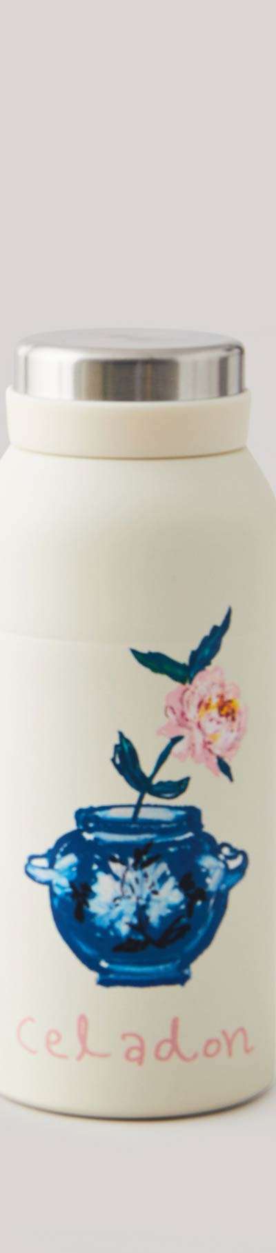 Celadon Tumbler (Small) with Peony Jar Design - Korean Craft Design Culture Promotion Center Collaboration Product