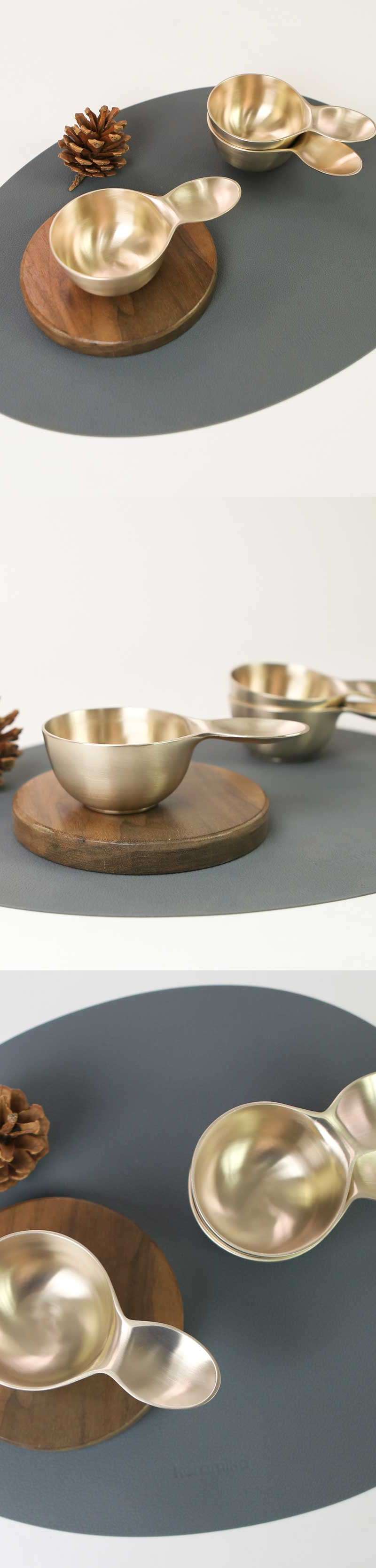 Pyo Jubak Brass Makgeolli Cup