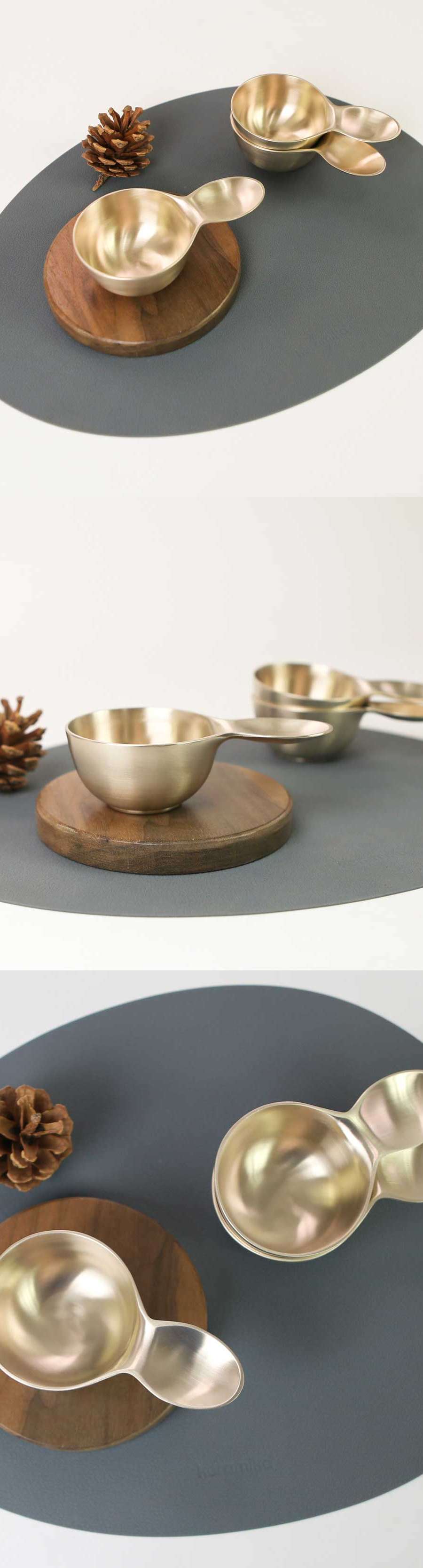Pyo Jubak Brass Makgeolli Cup