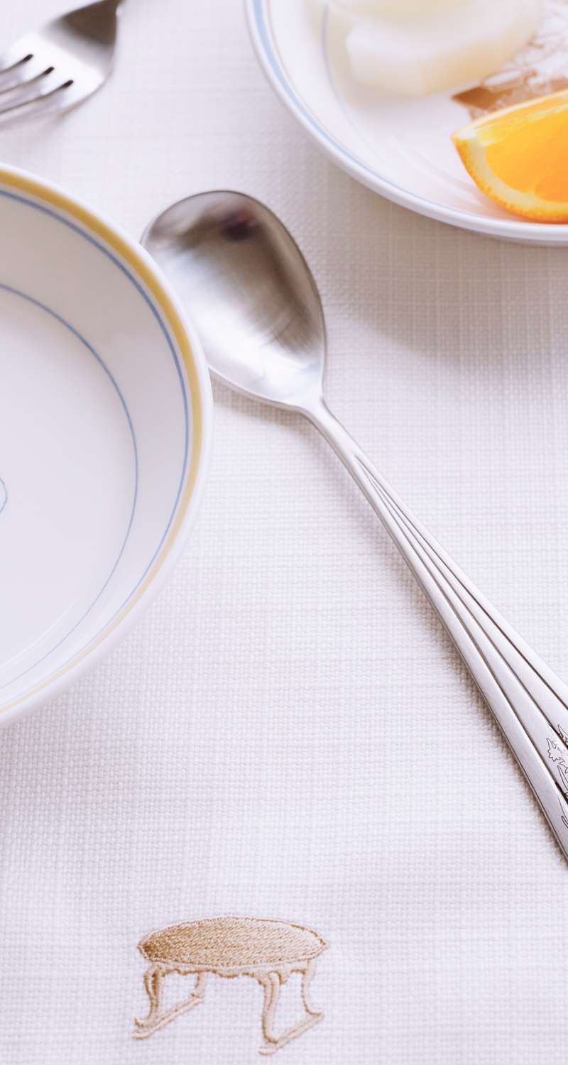 Our Table Exhibition King and Queen Dessert Tableware Set <Our Table> Exhibition