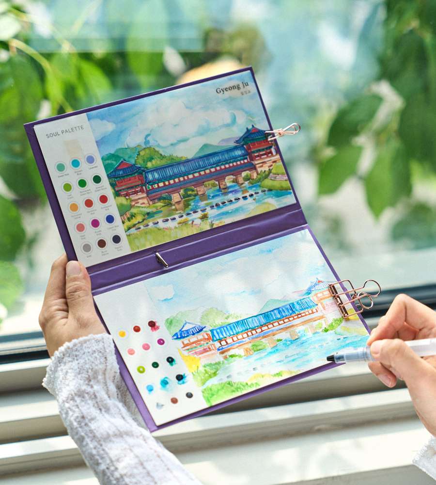 Gyeongju Soul Palette Set - National Gyeongju Museum Specialty Product