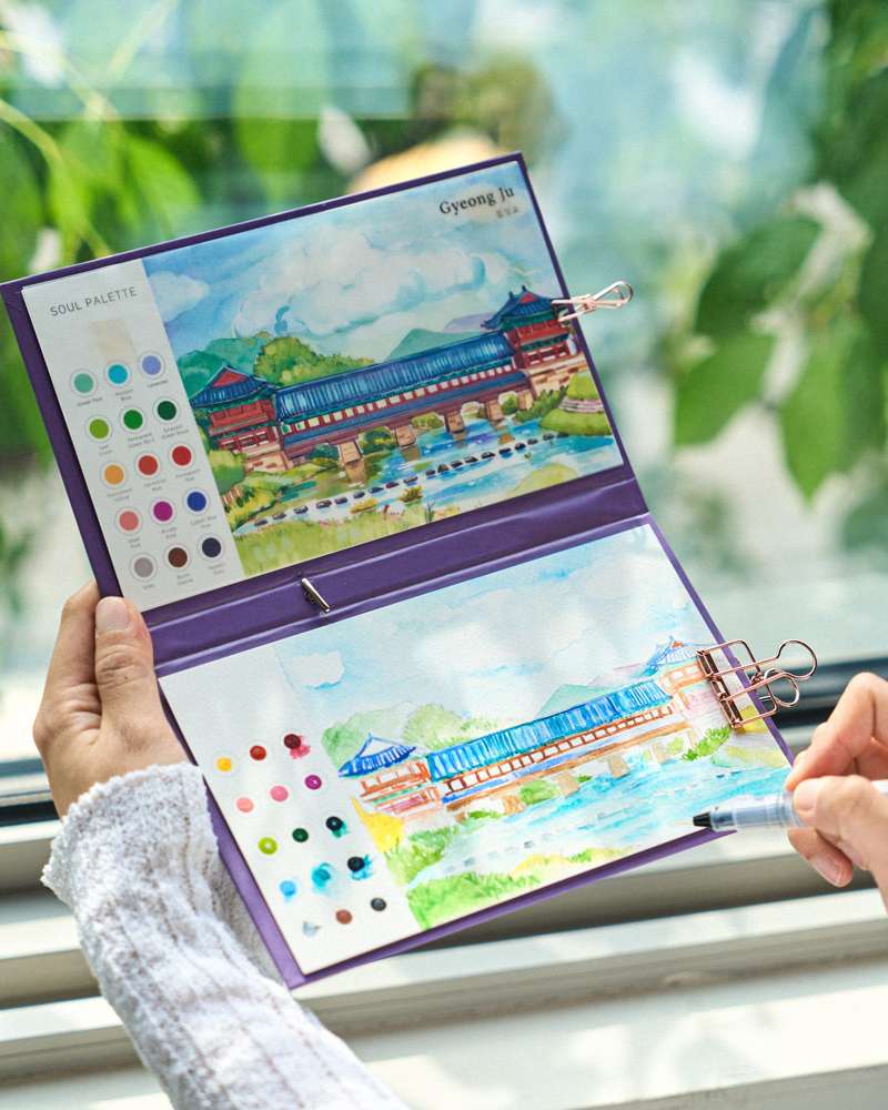 Gyeongju Soul Palette Set - National Gyeongju Museum Specialty Product