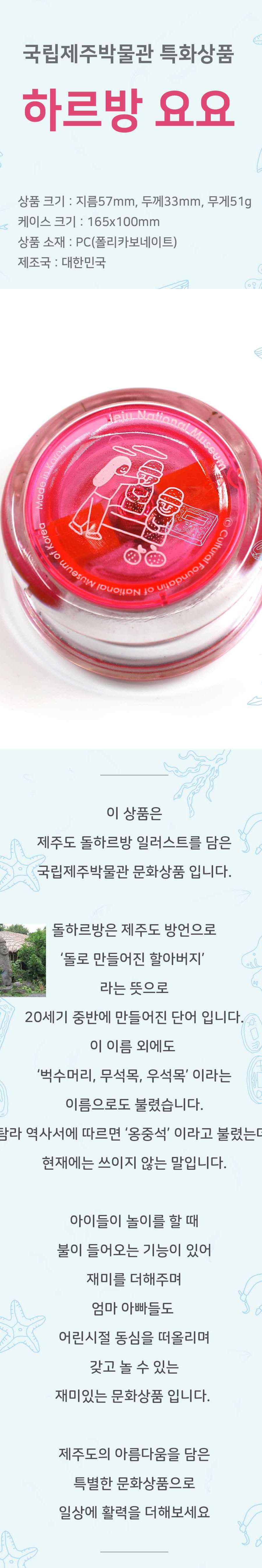Harubang Yo-Yo (National Museum of Jeju Specialty Product)