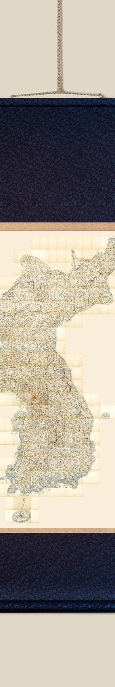 (2nd Sale) Daedongyeojido Scroll (Single Purchase) Pre-order Product