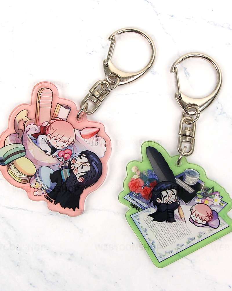 [Anyway Ropan is Right] Anyway Ropan Color Acrylic Keyring (Double-Sided) 2 Types / Webtoon Goods