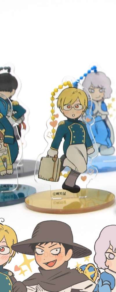 [Lawful Pirate Parfait] Lawful Pirate Parfait Acrylic Stand Charm 13 Types (Random) | Webtoon Goods