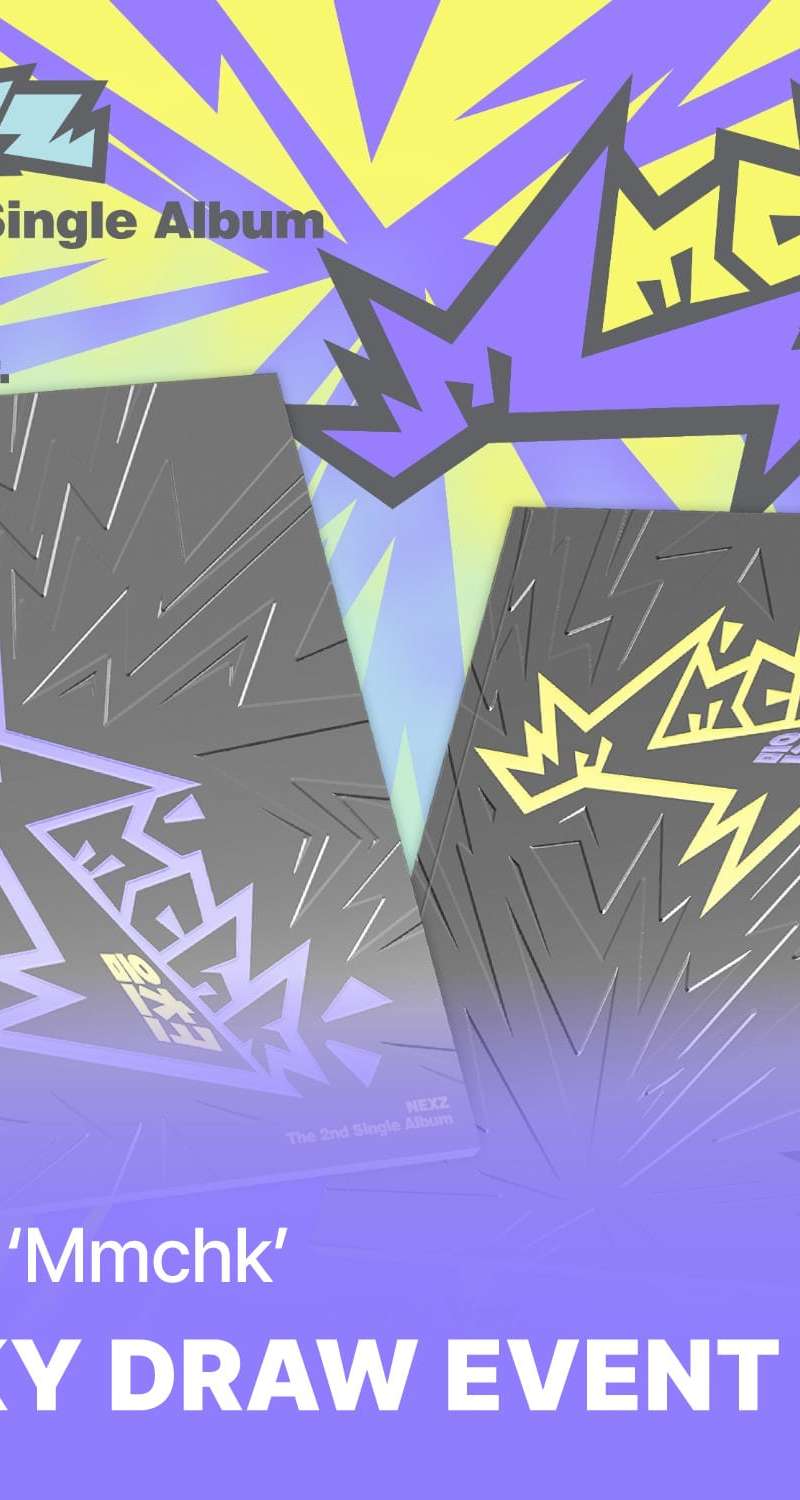[Lucky Draw] NEXZ - [Mmchk] (Umm…ver. / Chk! ver.) (Random) **Free Unreleased Unit Selfie Photocard Set (3 Types) with Purchase of 14 or More