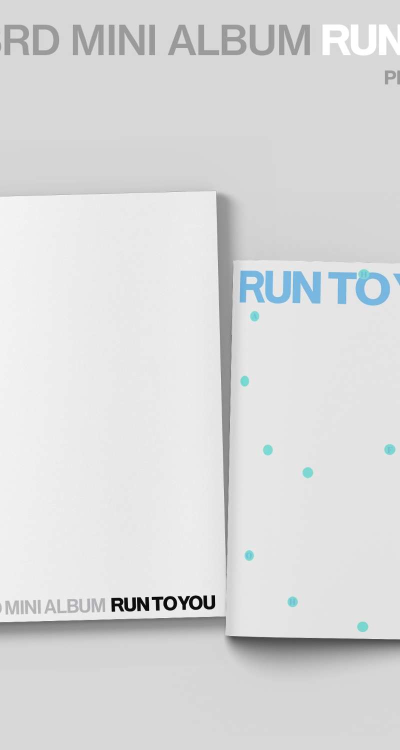 AHOF - Mini Album 3 [RUN TO YOU] (PHOTOBOOK Ver.) (HEART Ver. / RUSH Ver.) (2-Pack Set)