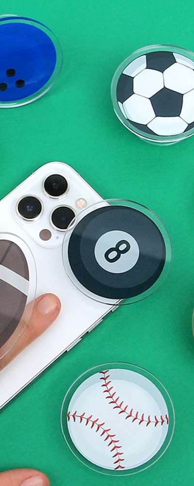 [ウェブトゥーンショップ] スポーツボール アクリル形 ツンソケット 8種 / ウェブトゥーン グッズ