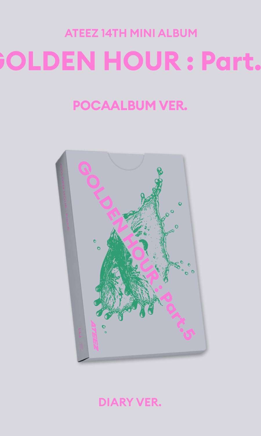 ATEEZ - [GOLDEN HOUR : Part.5] (POCAALBUM) (DIARY VER.)