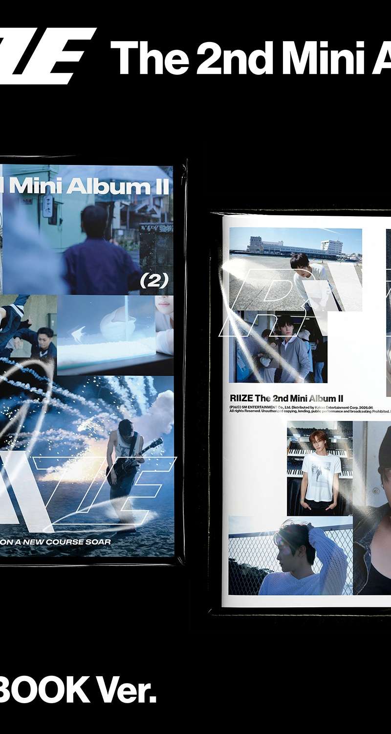 RIIZE - Mini Album 2 [II] (Photobook Ver.) (Random 1 of 2 Types)