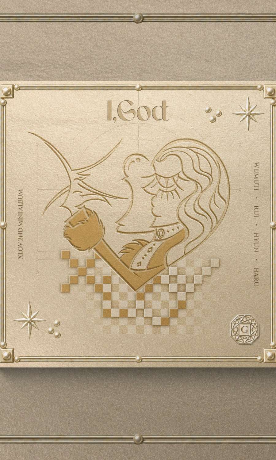 XLOV - 2nd Mini Album [I,God] (G Ver.)