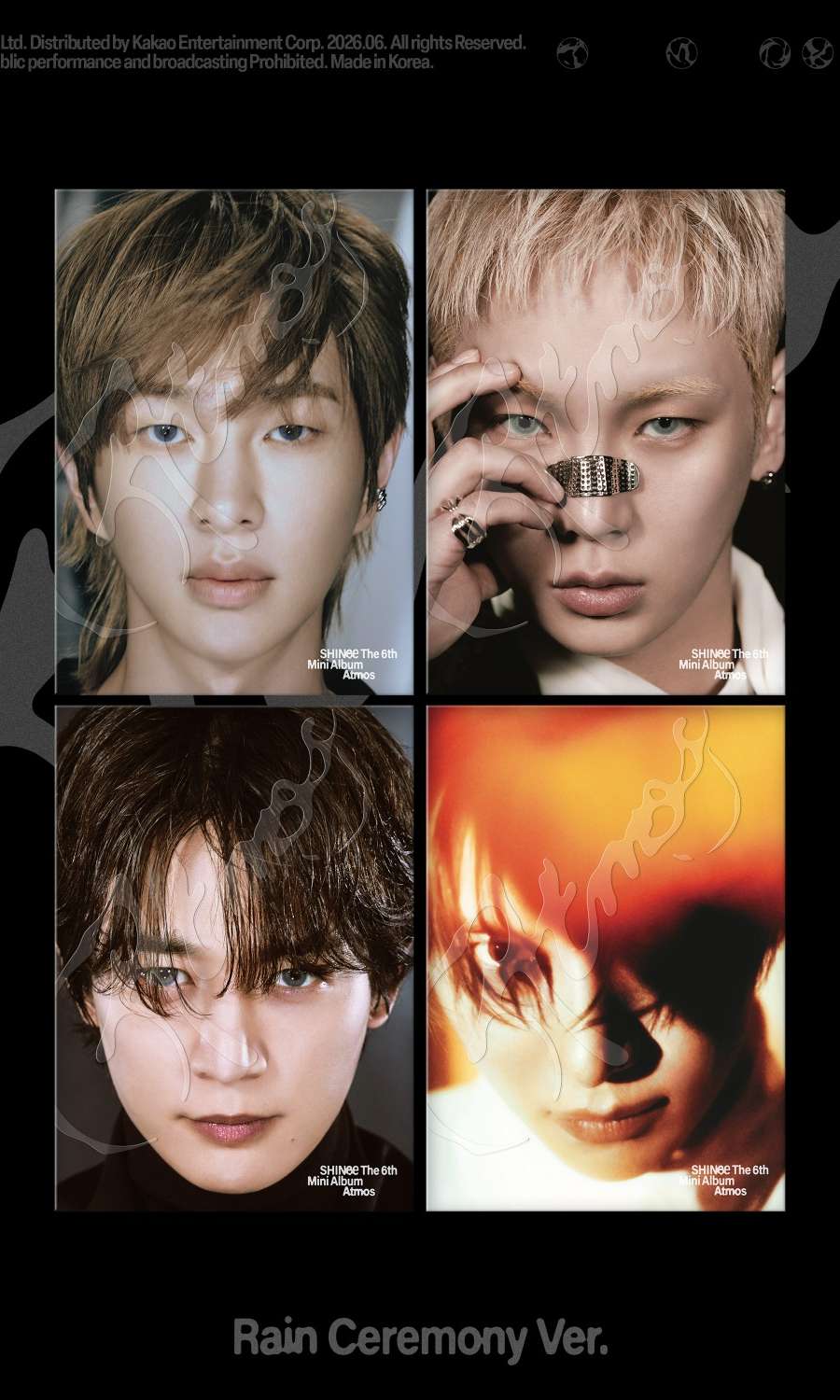 SHINee - Mini 6th Album [Atmos] (RaIn Ceremony Ver.) (KEY)