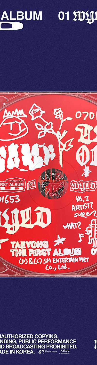 Taeyong - Regular 1st Album [WYLD] (Jewel Case Ver.)
