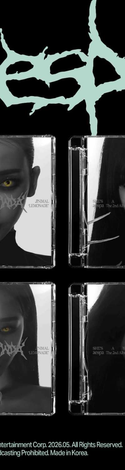 aespa - Regular 2nd Album [LEMONADE] (MUTANT Ver.) (Random 1 of 4 Versions)