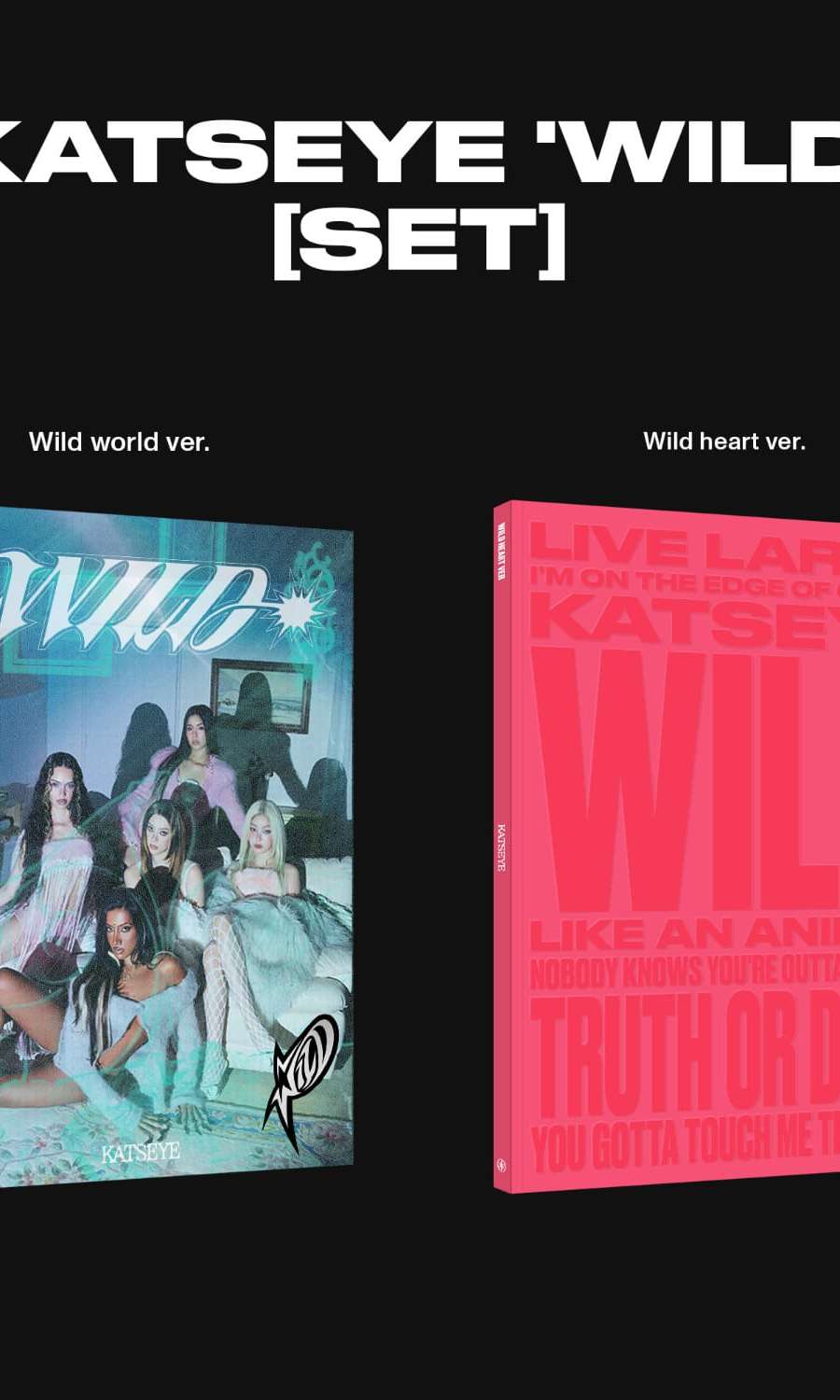 KATSEYE - WILD (2-Type Set)