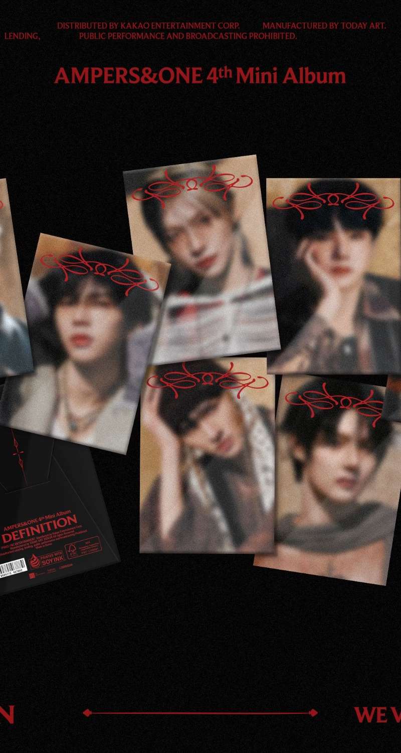 AMPERS&ONE - Mini Album Vol.4 [DEFINITION] WE Ver. (CD) (1 of 7 Random Versions)
