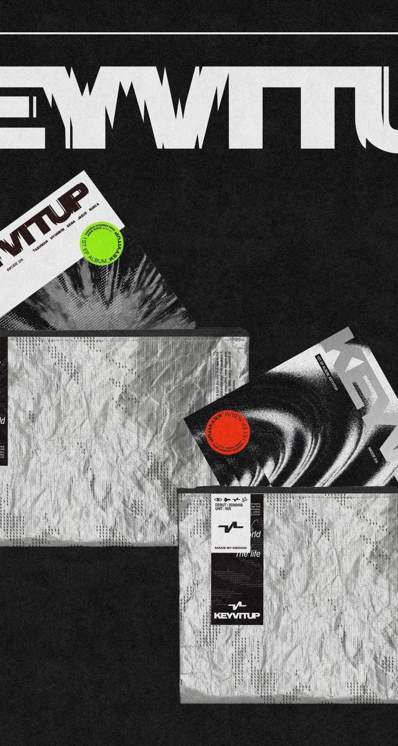 KEYVITUP - 1ST EP ALBUM [KEYVITUP] (Random 1 of 2 Versions)