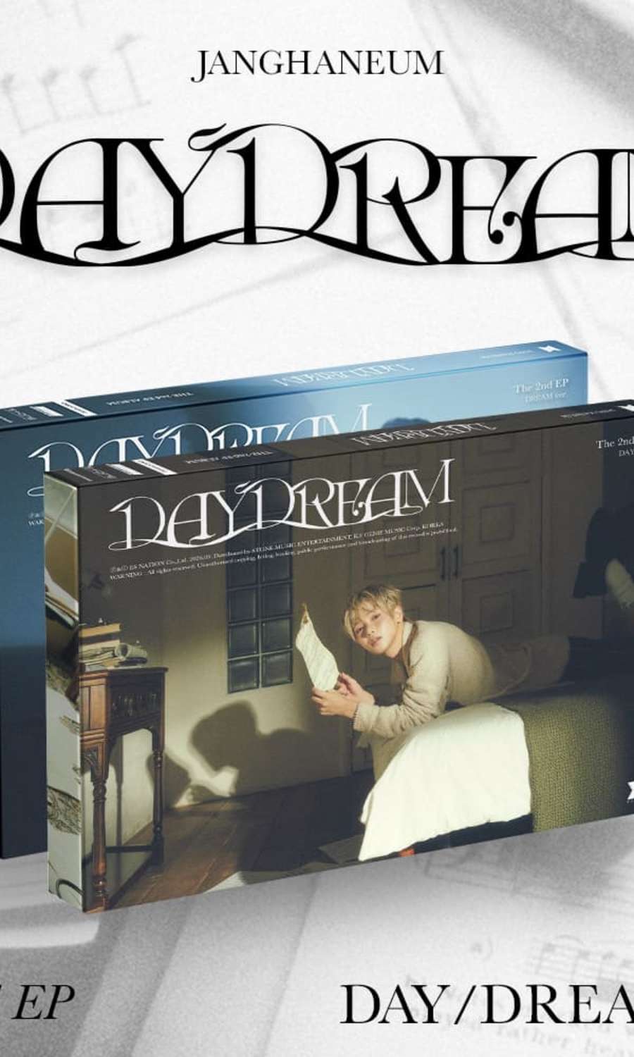 JANG HANEUM - The 2nd EP Album [DAYDREAM] (DAY ver. / DREAM ver.) (Random 1 of 2)
