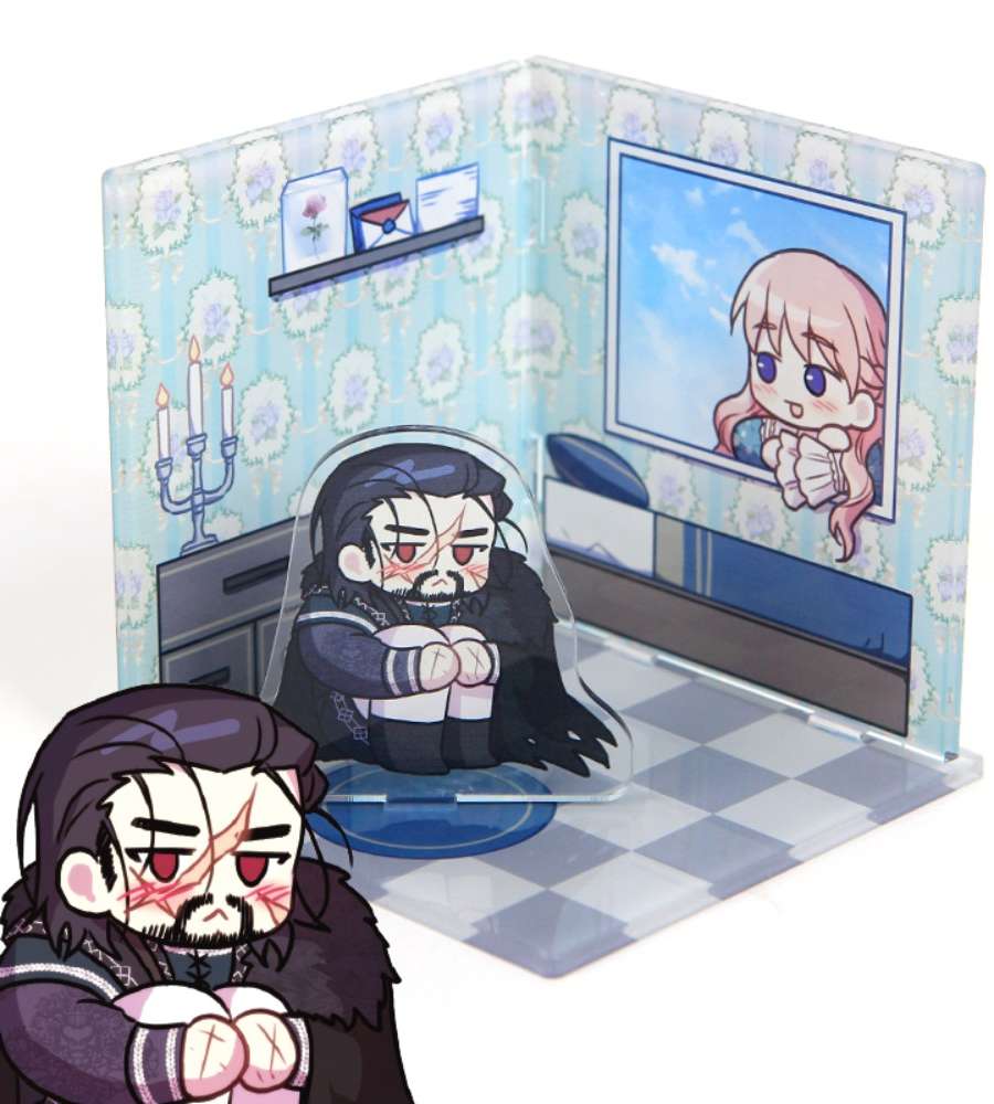 [Anyway, Rofan is Right] Anyway Rofan's Heart Room Set / Diorama Acrylic / Webtoon Goods