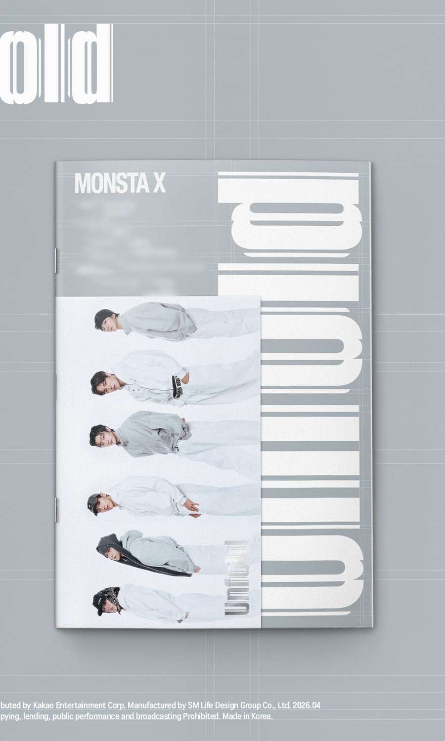 MONSTA X - Regular Album [Unfold] Standard Edition (Alive Ver.)